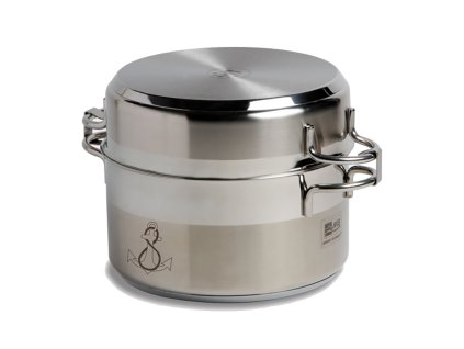 batteria da cucina impilabile set 7 pezzi