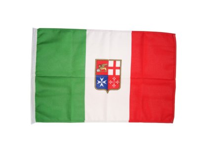 ADRIA BANDIERE TALIANSKA OBCHODNÁ VLAJKA EKONOMICKÝ POLYESTER (Varianta ITALIAN MERCHANT FLAG CM.30X45)