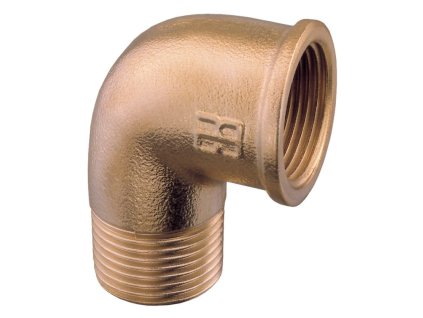 GUIDI MOSADZNÉ KOLENO 90 SAMEC - SAMICA (Varianta BRASS ELBOW 90 1/4)