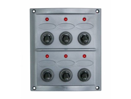 pannello a 6 interruttori
