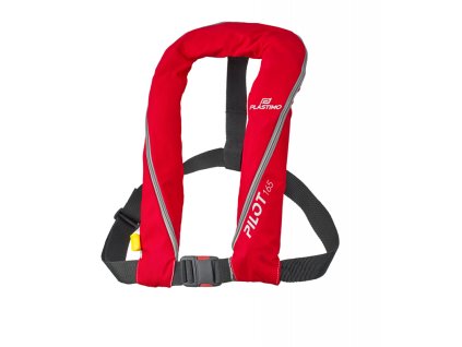 PLASTIMO ČERVENÁ ZÁCHRANNÁ VESTA PILOT 165N (Varianta RED LIFEJACKET PILOT 165N  MANUAL WITHOUT HARNESS)