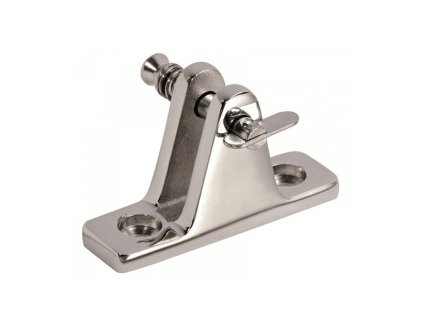 supporto a forcella dritto in acciao inox con spinetta