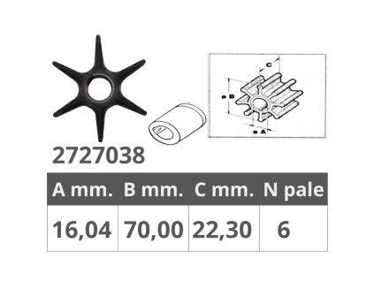 girante johnson evinrude 396809 777214