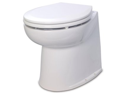 JABSCO ELEKTRICKÝ ZÁCHOD DELUX FLUSH (Varianta DELUX STRAIGHT ELECTRIC TOILET - FRESH WATER - 24V)