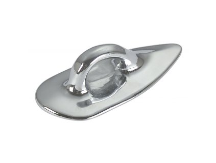 piastra in ottone con anello