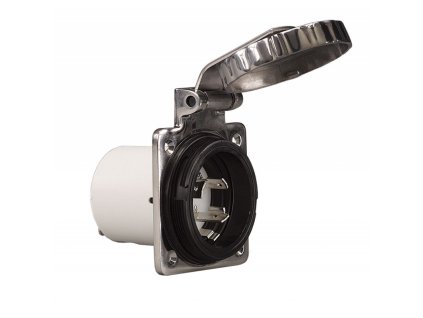 spina 2pt 220v 16a ip56 in acciaio inox