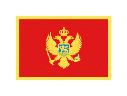 ADRIA BANDIERE ČIERNOHORSKÁ VLAJKA (Varianta MONTENEGRO FLAG CM.20X30)