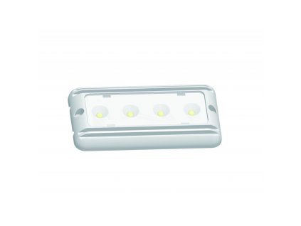 plafoniera in alluminio a 4 led