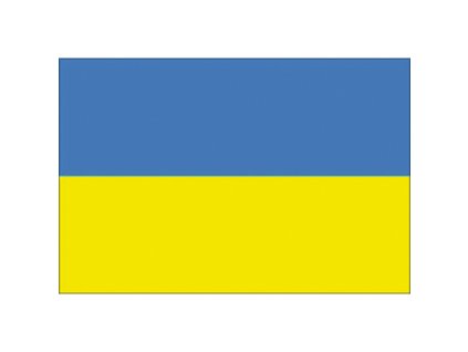 ADRIA BANDIERE UKRAJINA VLAJKA (Varianta UKRAINE FLAG CM.20X30)