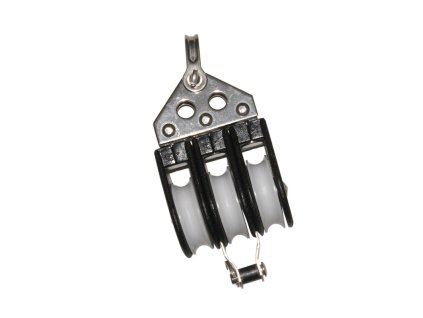 VIADANA BLOCK TRIPLE - LOŽISKOVÝ BLOK - BECKET (Varianta BLOCK TRIPLE - BEARING BLOCK - BECKET- BEARING BALL ø  8)