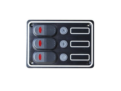 pannello a 3 interrutori