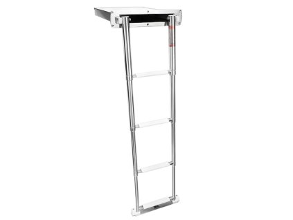 REBRÍK Z NEHRDZAVEJÚCEJ OCELE (Varianta LADDER 3 STEPS)