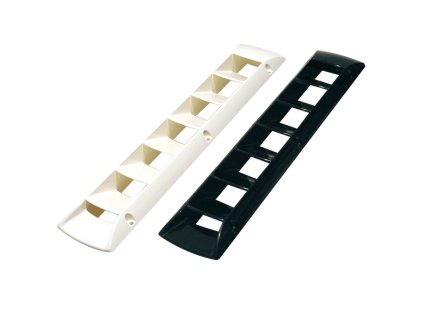 VETRACIE OTVORY AAA ABS MM.457X87 (Varianta BLACK LOUVER VENTS MM.457X87)