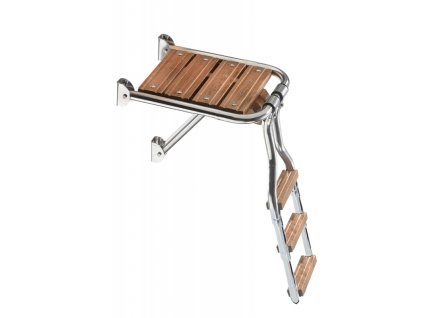 MINI PLOŠINA S 3-STUPŇOVÝM REBRÍKOM (Varianta MINI PLATFORM DIMENSIONS MM.210 X 390 DEPTH)