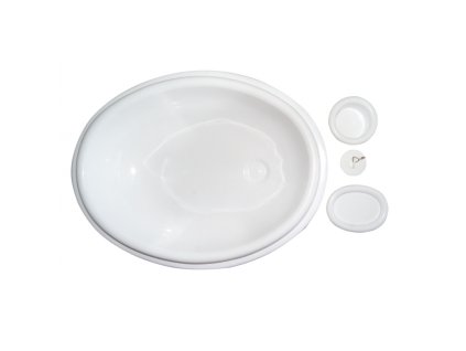 lavello ovale in nylon