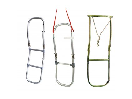 SKLADACIE REBRÍKY CEREDI PRE NAFUKOVACIE ČLNY (Varianta LADDERS 2 STEPS FOR INFLATABLES)