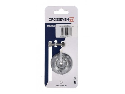 SEDEM PÁROV ZINKOVÝCH ANÓD S OKRÚHLOU PRÍRUBOU (Varianta PAIR ZINC ANODE ROUND FLANGE Ø50 MM)