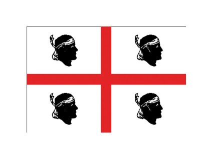 ADRIA BANDIERE SARDINIA VLAJKA (Varianta SARDINIA FLAG CM.20X30)