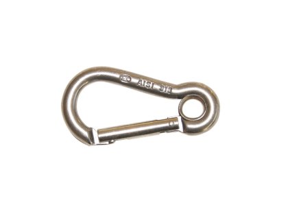 KONG AISI 316 KONG KARABÍNA S OKOM (Varianta CARABINE "KONG" WITH EYE AISI 316 Ø MM.5X50)