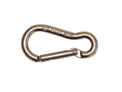 KONG AISI 316 ORINGINAL KONG CARABINE (Varianta ORINGINAL KONG CARABINE - MODEL "KEY-LOCK" Ø MM.5X50)