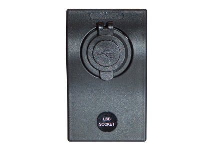 pannello con due prese usb