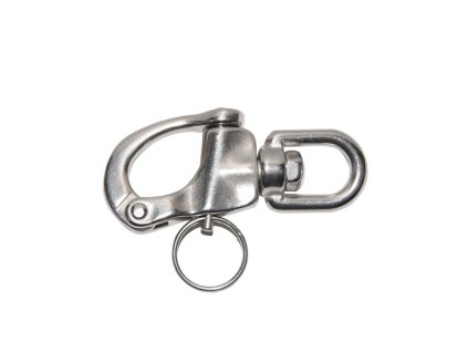 KARABÍNY AISI 316 S OTOČNÝM OKOM (Varianta SWIVEL EYE BOLT SNAP SHACKLES MM.70)