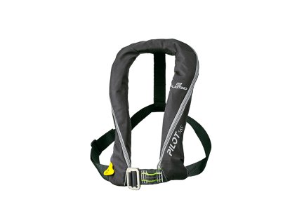 PLASTIMO ČIERNA ZÁCHRANNÁ VESTA PILOT 165N (Varianta BLACK LIFEJACKET PILOT 165N  MANUAL WITHOUT HARNESS)