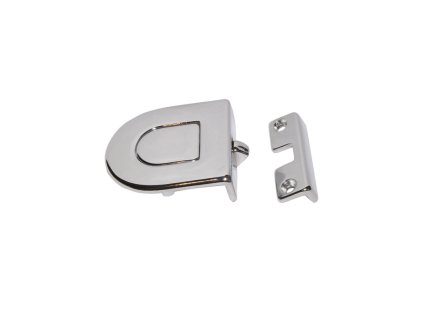 alzapagliolo a pressione mm50x42 ottone cromato