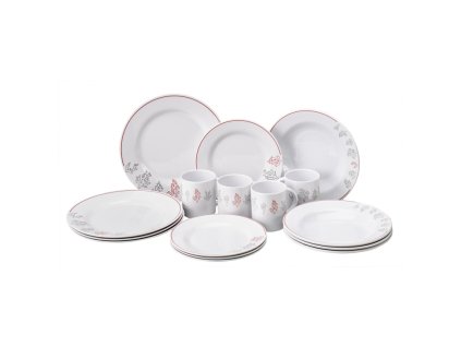 set di stoviglie coral reef