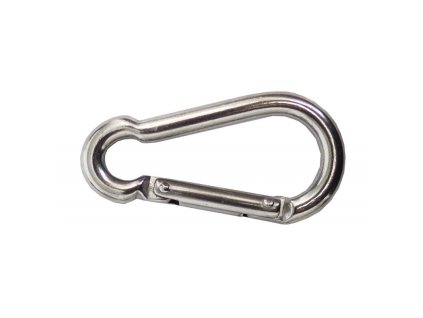 KARABÍNA AISI 316 S ASYMETRICKÝM OTVOROM (Varianta CARABINE WITH ASYMMETRIC OPENING Ø MM.8)