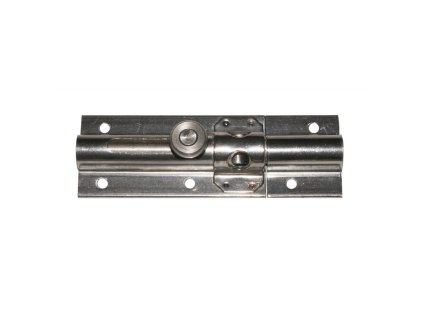 PRUŽINOVÁ DVEROVÁ SKRUTKA ALDEGHI LUIGI S OKOM NA VISIACI ZÁMOK (Varianta SPRING DOOR BOLT WITH PADLOCK EYE  MM.105X36)
