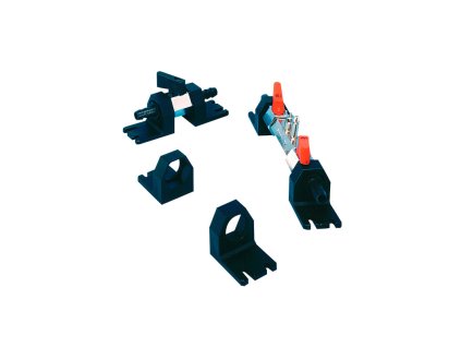 coppia supporto fissa valvole