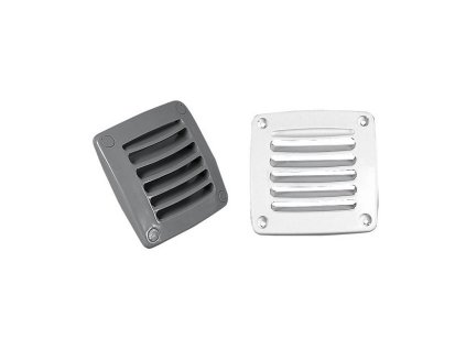 PLASTOVÝ ŽALÚZIOVÝ VETRACÍ OTVOR MM.92X92 (Varianta WHITE LOUVERED VENT MM.92X92)