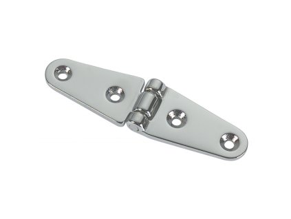 FORESTI DVOJITÝ ZÁVES NA OKO MM.98x26x4 (Varianta SMALL CHROMED BRASS HINGE MM.98x26x4)