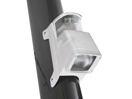 fanale proiettore testa d albero bianco