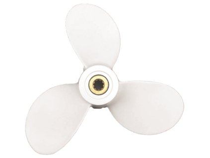 ELICA ALICE Hliníková lodná vrtuľa 3 x 7,5 x 8 RH 9 zubov pre YAMAHA