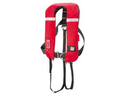 BESTO Automatická záchranná vesta PRO 300N červená  20427581