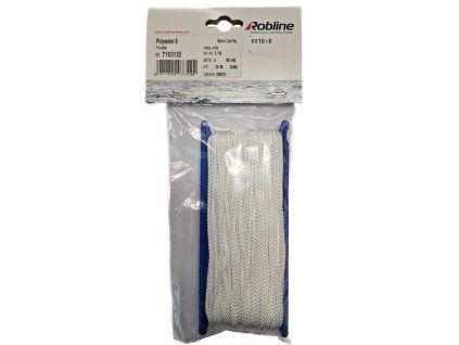 FSE ROBLINE Polyesterové lanko biele 3 mm, 20 m  7153120