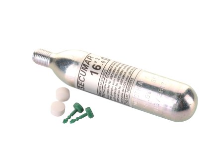 SECUMAR Náhradná CO2 bombička 16 gr SET  CO₂-Spare Cylinder Set - 16 g (901)