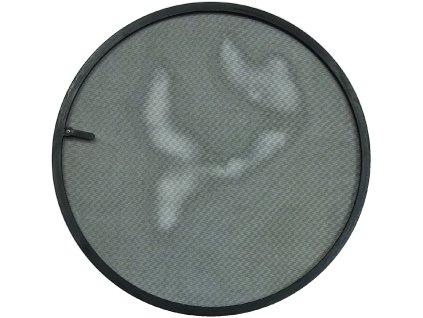 vyr 45412JIM BLACK Moskytiera na okruhle okno 520 mm