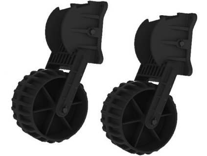 vyr 45758KOLIBRI Prepravne kolieska cierne tit