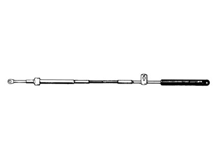 ULTRAFLEX C5 kábel riadenia na ovládanie motora (Variant 2,14 m)