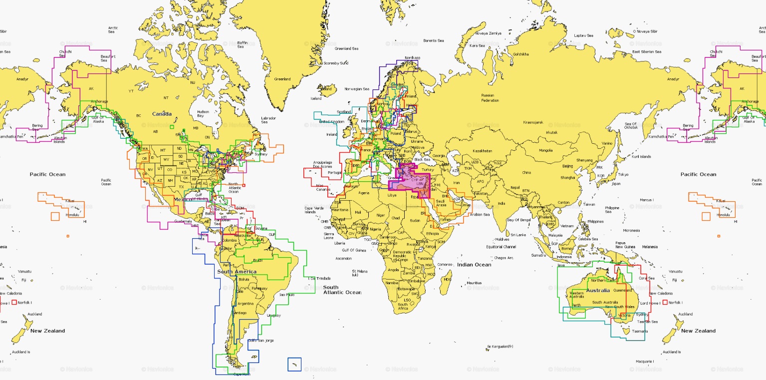 NAVIONICS PLATINUM+ Mapa s voľným výberom regiónu microSD/SD + CF karta LARGE