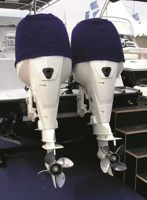 FENDRESS Poťah na motor 2-5 HP navy modrý S1  FENDBOARD S1 NAVY