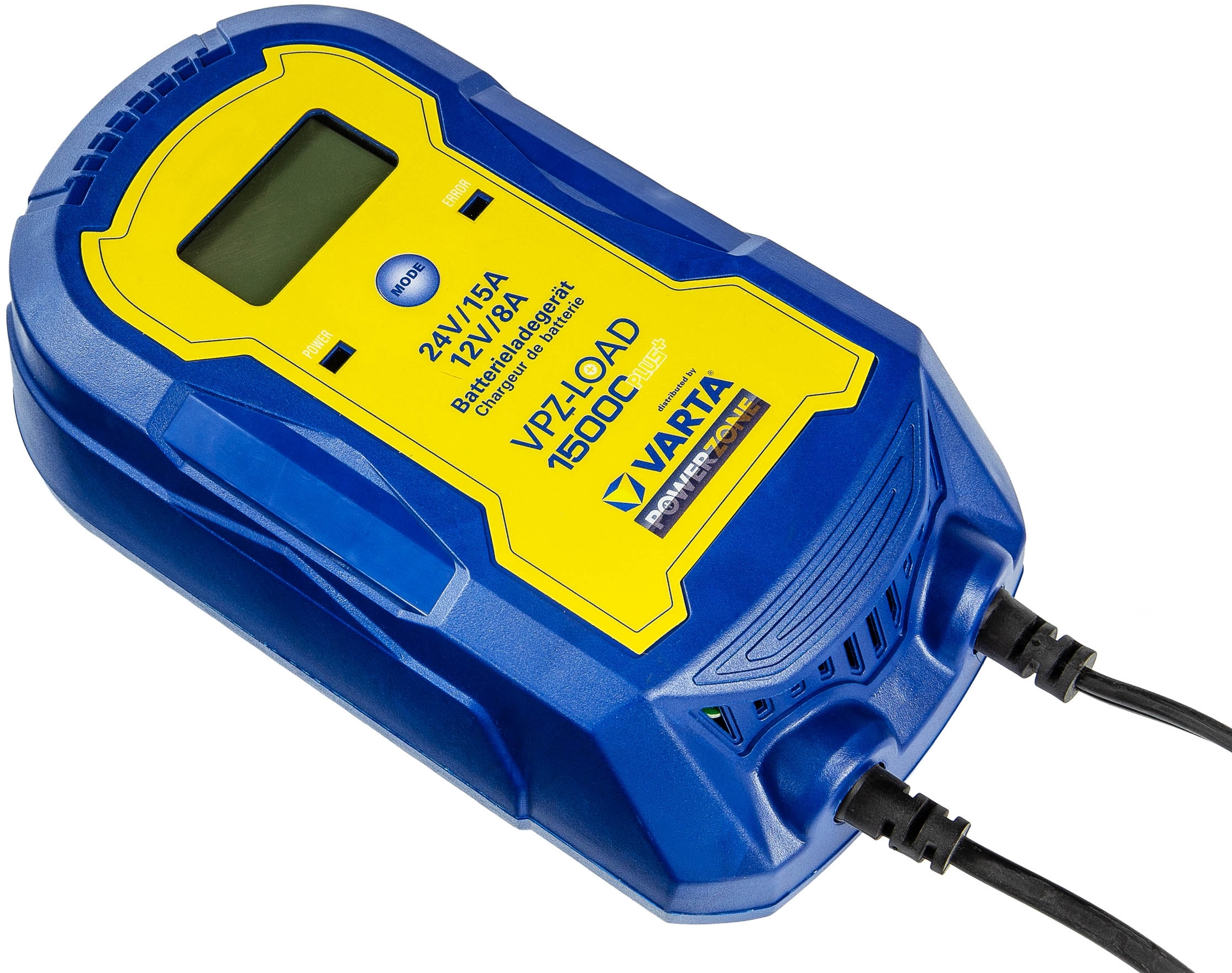 VARTA VPZ-LOAD 15000PLUS+ Automatická nabíjačka 12V / 24V / 8A / 15A  pre batérie 20-300 Ah