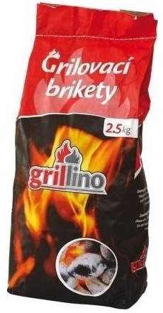 GRILLINO GRILOVACIE BRIKETY 2,5 KG