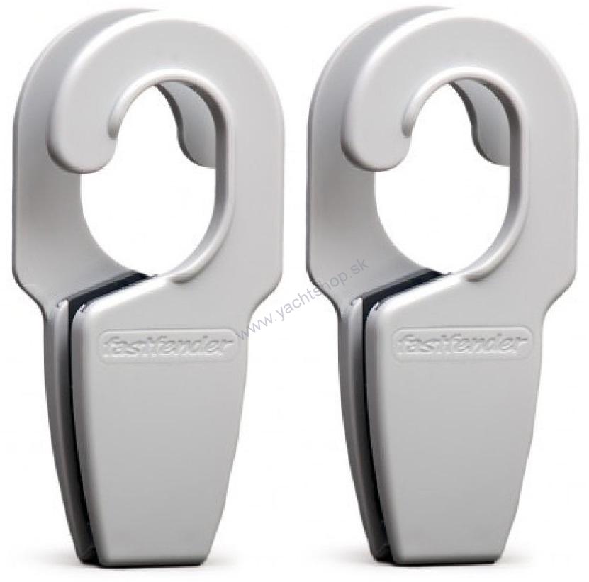 FASTFENDER Držiak fendra na 32 mm zábradlie pre 6-10 lanko, biely - set  FQ3033