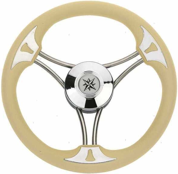 SAVORETTI Volant 3-ramenný 350 mm ivory