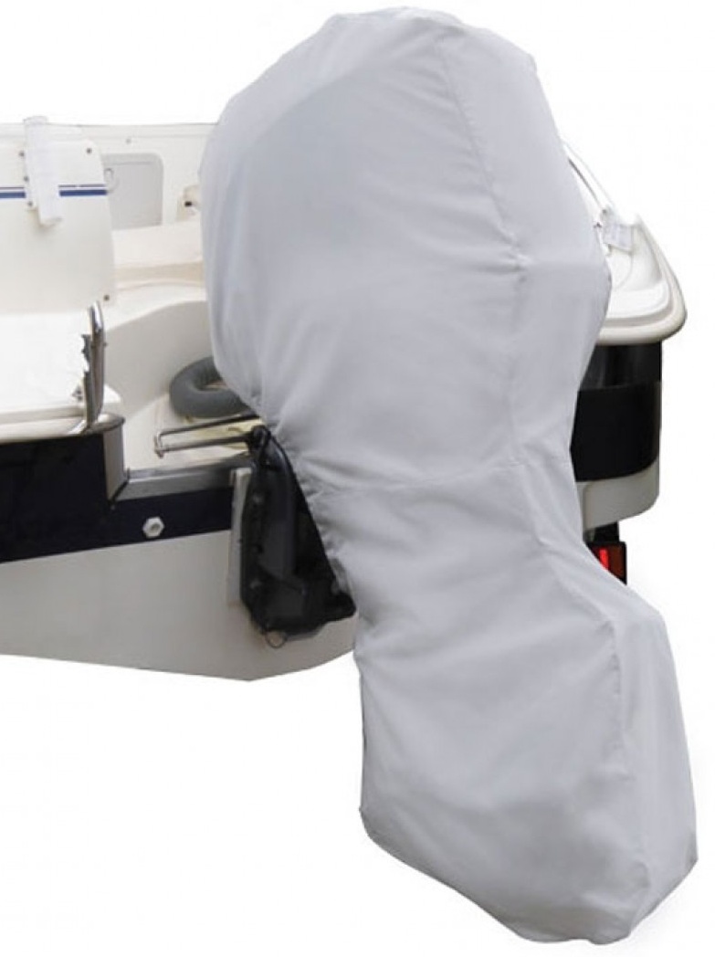 OCEANSOUTH MA 075-9L Krycia plachta polstrovaná na motor 200-300 HP long leg  FULL OUTBOARD COVER FOR STORAGE AND TRAILERING