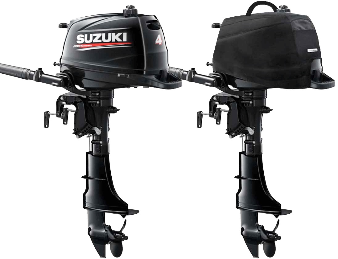 OCEANSOUTH S45-V Krycia plachta polstrovaná a vetraná na motor SUZUKI 4/5/6 HP